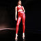 Leggings de Cuero Sintético Brillante