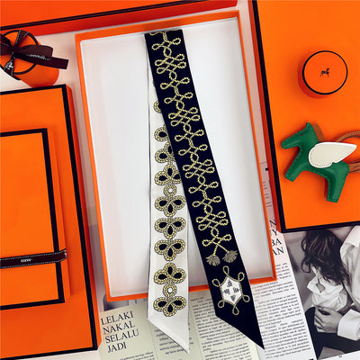 Cinta Decorativa Angosta con Extremos Flotantes - Image 12