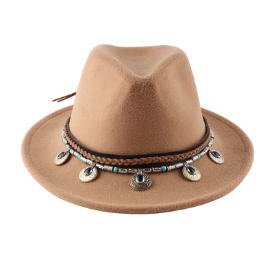 Sombrero Jazz Retro Inglés de Fieltro para Otoño e Invierno - Image 6