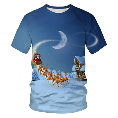 Playera Navideña Personalizada para Hombre con Impresión 3D Digital - Image 14