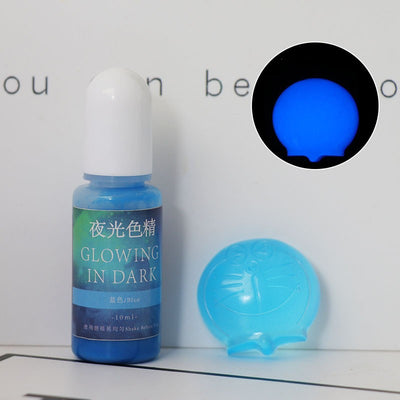 Kit de Resina Epoxi con Pigmento Luminiscente UV y Moldes de Cristal - Image 8