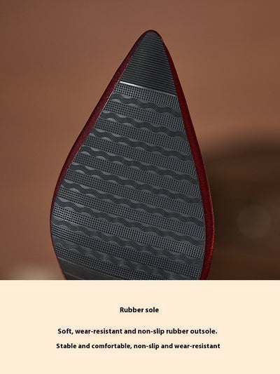 Sandalias de Perla con Tacón Stiletto para Mujer - Talla Pequeña - Image 8