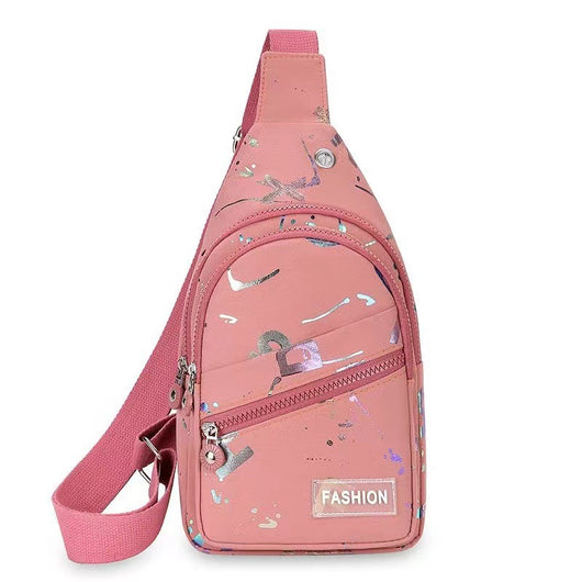 Mochila Bandolera Mujer con Tela Oxford - Bolsa Pecho Cruzada - Image 6