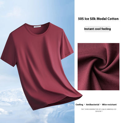 Playera Modal Ice Silk de Manga Corta para Hombre - Tecnología Refrescante - Image 16