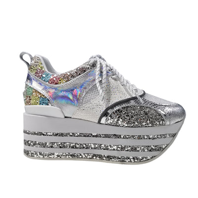 Zapatos Plataforma de Cuero Genuino con Malla Transpirable - Image 7
