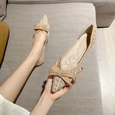 Zapatos de Tacón Bajo Punta Fina Elegantes para Mujer - Image 4