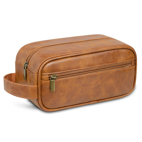 Bolsa de Almacenamiento de Maquillaje Ejecutiva en Cuero PU