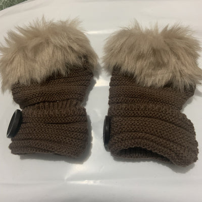 Guantes Tejidos Cálidos de Botones con Dedos Abiertos para Mujer - Image 17