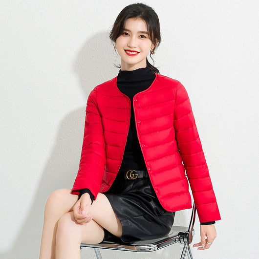 Chaqueta Ligera de Algodón con Forro Interno para Mujer - Image 3