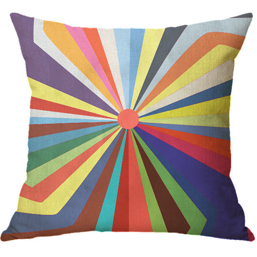Funda de Almohada con Letras Geométricas Clásicas - Image 3