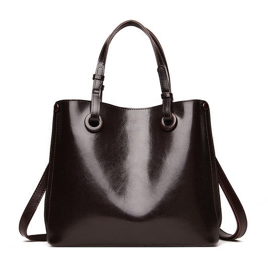 Bolso Coreano de Cuero Suave con Gran Capacidad - Image 2