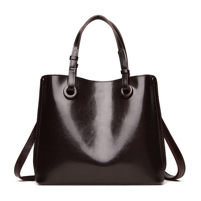 Bolso Coreano de Cuero Suave con Gran Capacidad - Image 2