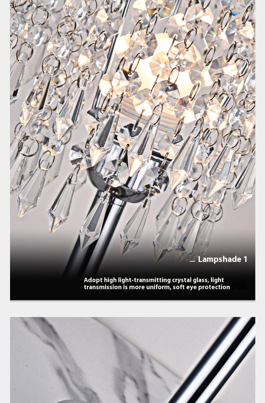 Lámpara de Mesa Decorativa Crystal Bed Head - Image 17