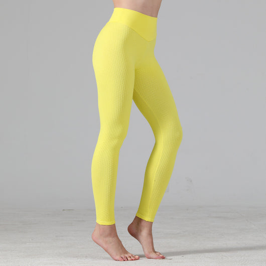 Pantalones Deportivos Sin Costuras Efecto Melocotón con Cintura Alta - Image 20