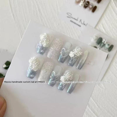 Pegatinas de Uñas Removibles Serie Camellia - Diseño Blindado - Image 26