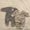 Buzo Infantil de Rayas con Cuello Redondo y Mangas Largas