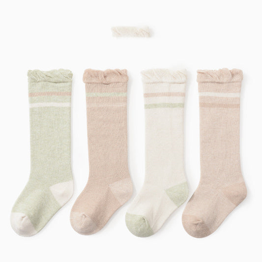 Calcetines Largos para Bebé - Diseño Hasta la Rodilla
