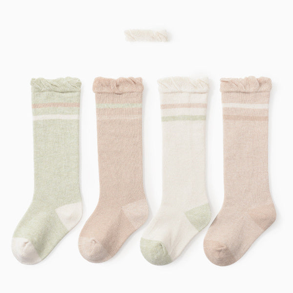 Calcetines Largos para Bebé - Diseño Hasta la Rodilla