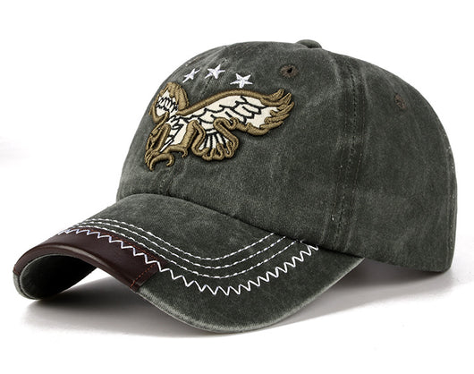 Gorra de Béisbol Vaquera Vintage Lavada con Bordado y Visera Curva - Image 15