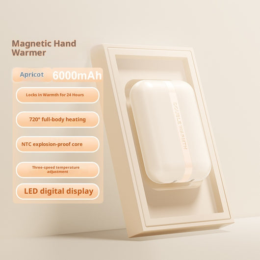 Ventilador Portátil 2 en 1 con Carga Magnética y Calentador de Manos - Image 6