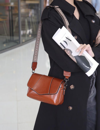 Bolso Crossbody de Cuero para Mujer con Cierre de Cremallera - Image 18
