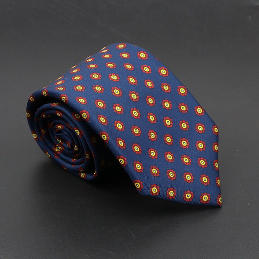 Corbata de Seda Bohemia Suave para Hombre 75mm - Image 13