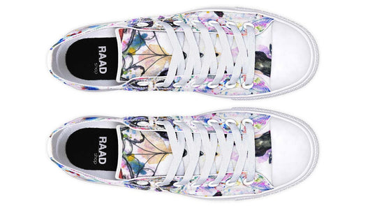 Tenis de Lona Estampado para Parejas - Diseño Moderno Bajo - Image 19