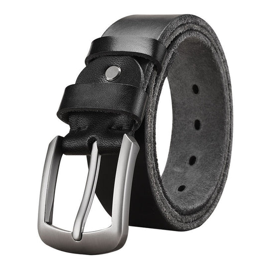 Cinturón de Cuero para Hombre con Hebilla de Pasador - Image 4
