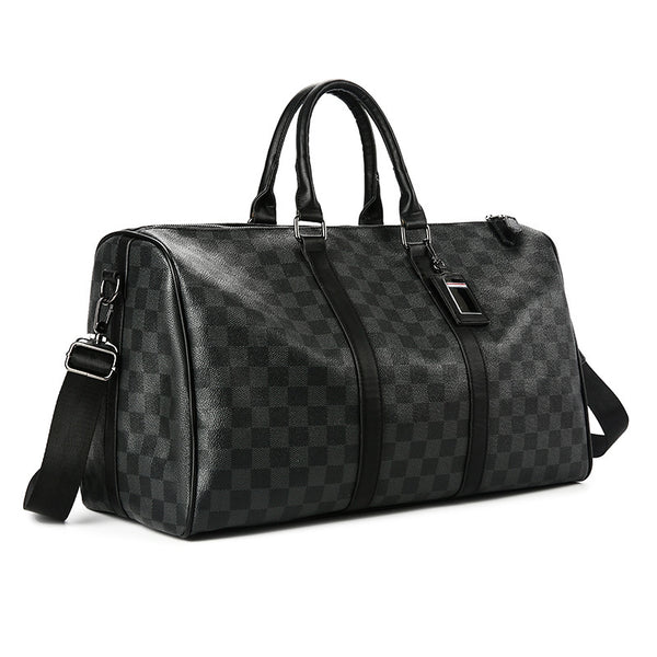 Bolso Bandolera Cuadros Coreano de Gran Capacidad para Viajes - Image 7