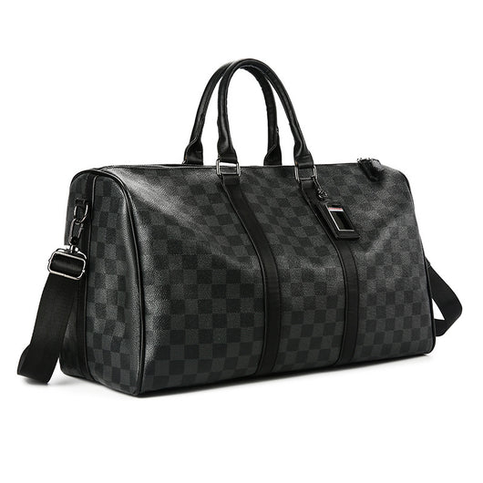 Bolso Bandolera Cuadros Coreano de Gran Capacidad para Viajes - Image 7