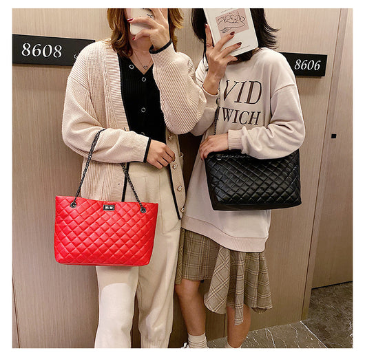 Bolso Mensajero Lingge con Cadena - Gran Capacidad - Image 10