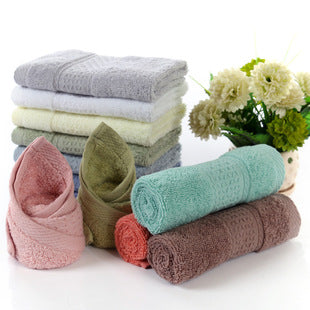 Juego de 3 Piezas Toallas de Algodón Pima con Pañuelo Jacquard Absorbente - Image 46