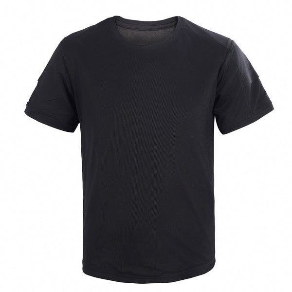Camiseta Negra Refrigerante Resistente al Corte y Fácil de Limpiar