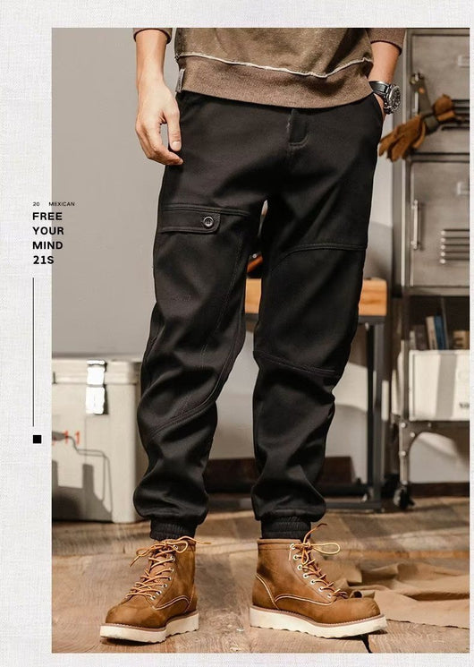 Pantalones Deportivos Holgados Retro para Hombre - Image 16