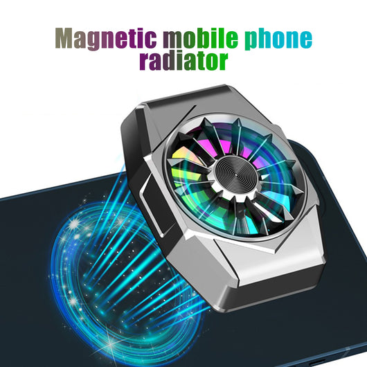Ventilador Refrigerador Magnético para Celular - Sistema de Enfriamiento Rápido para Gaming - Image 9