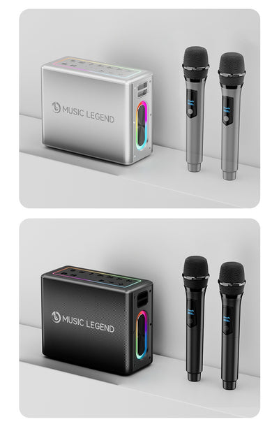 Sistema de Karaoke Bluetooth Portátil con Micrófono y Tarjeta de Sonido - Image 14