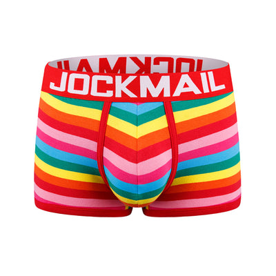 Shorts Personalizados Arcoíris a Rayas para Niños - Image 4