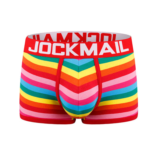 Shorts Personalizados Arcoíris a Rayas para Niños - Image 4