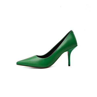 Zapatos de Tacón Stiletto Puntiagudo 6cm - Elegancia Europea y Americana - Image 5