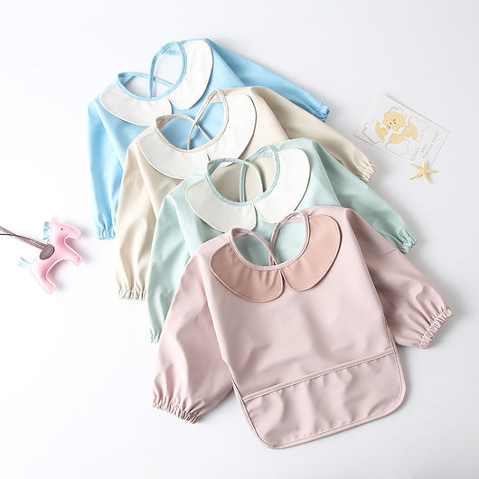 Babero Infantil Impermeable de Manga Larga - Image 45