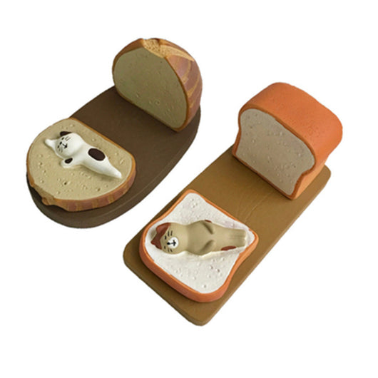 Soporte para Celular Pareja de Gatos Toast Bag - Resina Sintética - Image 4