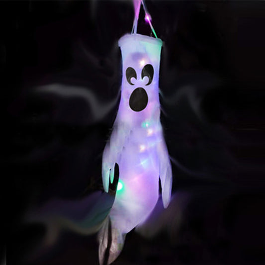 Secador de Cabello Fantasma Halloween - Bandera Decorativa Poliéster - Image 2
