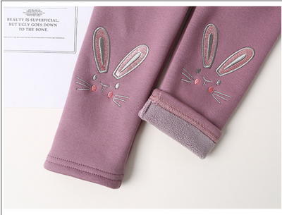 Pantalones para Bebé con Bordado de Gatito Cartoon - Image 10