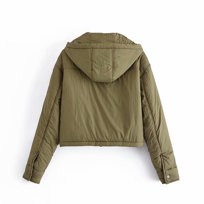 Chaqueta Deportiva con Capucha para Mujer - Poliéster y Algodón - Image 11