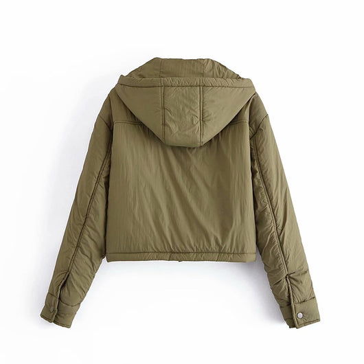 Chaqueta Deportiva con Capucha para Mujer - Poliéster y Algodón - Image 11