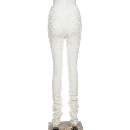 Pantalones Rectos Slim Fit Lisos para Mujer - Comodidad y Estilo - Image 12