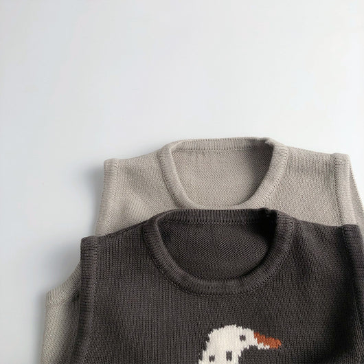 Chaleco Tejido Jacquard Algodón - Perfecto para Primavera y Otoño - Image 5