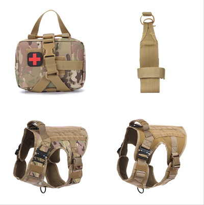 Chaleco Táctico para Perros con Desmontaje Rápido - Ropa de Entrenamiento - Image 29