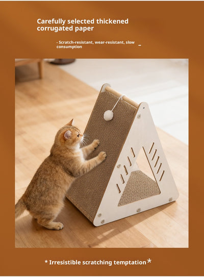 Árbol Rascador de Cartón Corrugado para Gatos - Nido y Centro de Juegos - Image 10