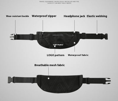 Bolsa de Cintura Invisible Fitness Ultraligera para Mujer - Image 10